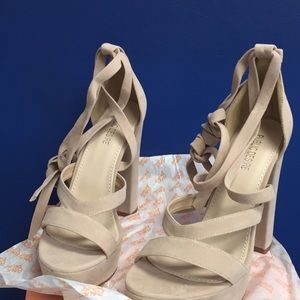 Public Desire Lace Up Sandals